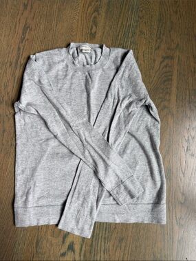 Crewcuts Light Gray Crewneck Sweater
